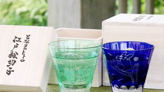 『となりのトトロ』が江戸絵切子に！ジブリと伝統工芸のコラボ！