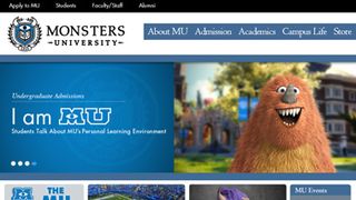 『モンスターズ・インク』の前日譚『モンスターズ・ユニバーシティ』の大学サイトオープン!