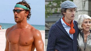 激ヤセで歩くのも困難!?マシュー・マコノヒーの衝撃姿がキャッチされる