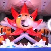 「ワンピース」サウザンド・サニー号がクリスマス仕様に!篠原涼子もドキドキ!