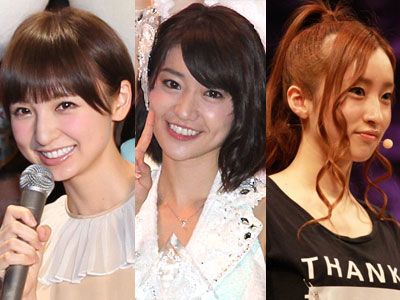 AKB48新チームの呼称を発表！篠田チームA、大島チームK、梅田チームB！