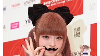 きゃりーぱみゅぱみゅ、3針縫った顔はチョビひげでおちゃめにごまかす！