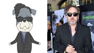 ティム・バートン監督、日本アニメで声優挑戦！「紙兎ロペ」に“ティム犬”として登場！