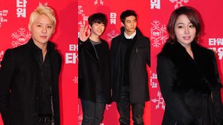 JYJジュンス、2PMジュノとテギョン、イ・ミンジョンが映画『タワー』VIP試写会に出席＜韓国JPICTURES＞
