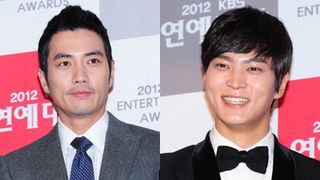 「2012KBS芸能大賞」チュ・サンウク、チュウォンが男性新人賞をダブル受賞＜韓国JPICTURES＞