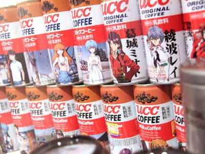 「エヴァ」コラボの歴史がここに！ UCC缶コーヒーから等身大レイフィギュアまで集結！