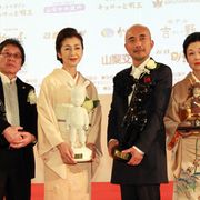 黒澤映画を支えた94歳の名脚本家・橋本忍が、女優・若尾文子と共に山梨文学シネマアワードを受賞!
