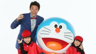 松岡修造、「ドラえもん」でも応援団長に!鈴木福兄妹とテレビ放送にも出演!