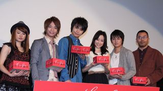 ゴーカイジャーの小澤&池田&清水が豆まきでヒット祈願