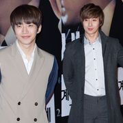 2PMジュノ、キム・ヒョンジュン、映画『新世界』VIP試写会に参加<韓国JPICTURES>