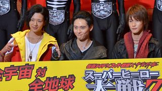 ライダー・戦隊・宇宙刑事が豪華共演!「ギャバン」石垣佑磨も奇跡の映画と自信!
