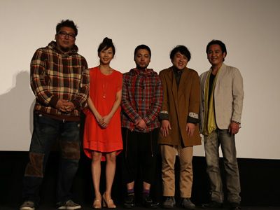 勇者ヨシヒコ 一行 お台場に登場 福田監督もいっしょ シネマトゥデイ