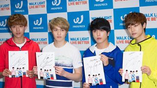 イケメンバンドCNBLUE、スポーツブランドファンサイン会参加で江南一帯がにぎやかに<韓国JPICTURES>