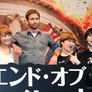 ジェラルド・バトラー、首の骨を2本折っていた!5年ぶり来日で壮絶な撮影を明かす
