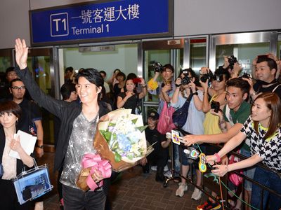福山雅治、香港で1,000人超の熱烈歓迎！「ガリレオ」続編への思いを明かす