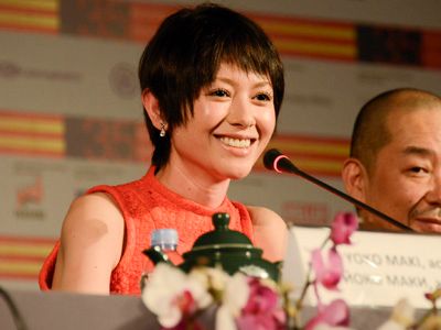 真木よう子、モスクワ映画祭で女優賞を目指す！舞台あいさつに登壇