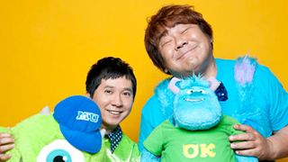 『モンスターズ・ユニバーシティ』で12年ぶりタッグ!爆問・田中とホンジャ石塚が思いを語る