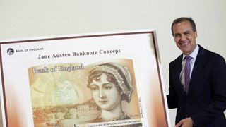 ジェーン・オースティン、イギリスの10ポンド紙幣に