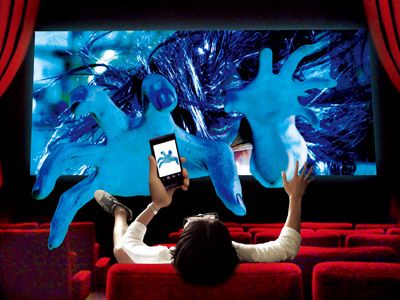 『貞子3D2』スマホ連動型の上映スタイルがお披露目！参加型の恐怖体験