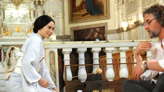 中谷美紀、カナダの教会でお茶会を開催!フランス語であいさつも