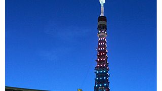 五輪東京開催の祈り込め…2,020個キャンドルアートがともる