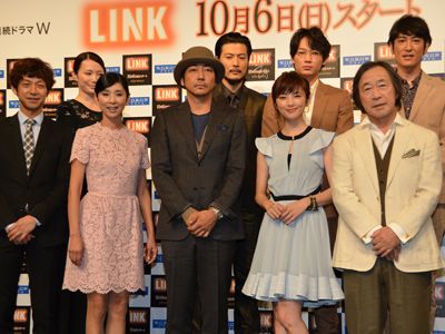 豪華キャスト集結の新ドラマ「LINK」、初めて目があったとき照れちゃったと大森南朋と綾野剛