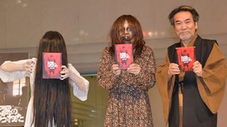 貞子と『死霊のはらわた』ヒロインが対面!稲川淳二にラブコール?