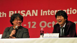ポン・ジュノ監督のハリウッドデビュー作が上映 ソン・ガンホとQ&Aに登場
