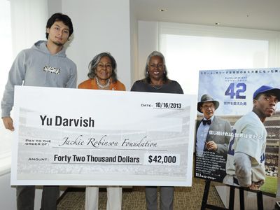 ダルビッシュ有、420万円を寄付！黒人初のメジャーリーガーに敬意表す