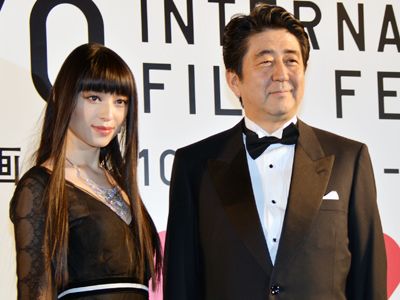 安倍首相、東京国際映画祭の成功を祈願！コンテンツ産業への支援を約束【第26回東京国際映画祭】