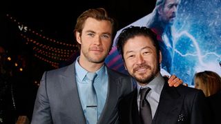浅野忠信、『マイティ・ソー』続編LAプレミアに登場!楽天マー君にアドバイスも!