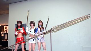 3m超×22キロの“ロンギヌスの槍”!「エヴァンゲリヲンと日本刀展」開催