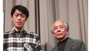 原恵一監督、木下恵介監督とならび尊敬する脚本家・山田太一に作品を褒められ安堵の表情