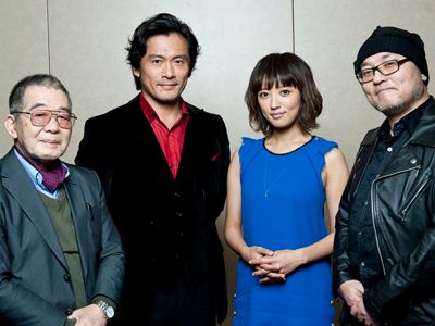 『ルパンvsコナン』モンキー・パンチ＆青山剛昌と初対面！内野聖陽と夏菜が質問攻め