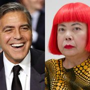 ジョージ・クルーニー、草間彌生とコラボレーション!