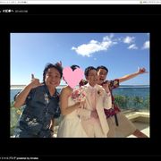 我が家・谷田部、ハワイ挙式を報告!芸人仲間も出席