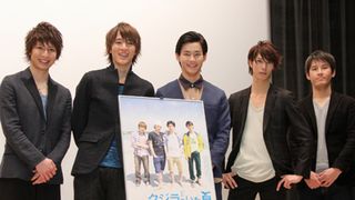 芸能界引退を発表した浜尾京介、最後の映画出演作の完成披露試写会に笑顔!!