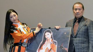 壇蜜、大先輩の“ダン隊員”に恐縮!