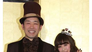 高橋愛、子どもも「将来的にはモー娘。に」 あべこうじとラブラブ結婚会見