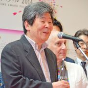 ジブリ高畑勲監督、アニメドール賞受賞で満面の笑み!
