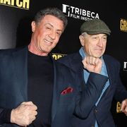スタローン&デ・ニーロが全身タイツで場外乱闘?新作ボクシング映画の貴重映像!