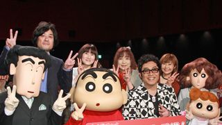 しんちゃん、コロッケのものまねは「100点中7点」 ムチャぶりにコロッケもタジタジ