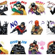 バットマン誕生75周年!LINEスタンプが配信開始!