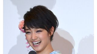 剛力彩芽、艶やかな浴衣姿で女子力アップ!『L・DK』大ヒット御礼イベントは夏一色?!