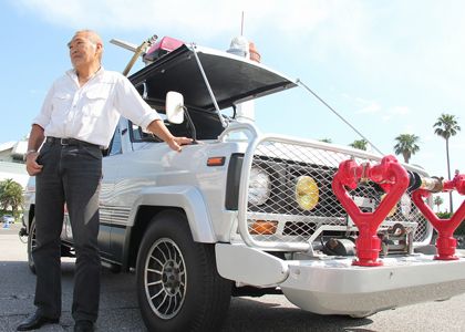 「西部警察」源田浩史こと苅谷俊介、サファリ4WDに乗り込み30年ぶりの出動！