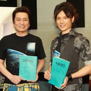 平田広明&KENN、アニメ映画『宇宙兄弟』公開決定に晴れ晴れ!!