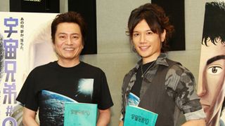 平田広明&KENN、アニメ映画『宇宙兄弟』公開決定に晴れ晴れ!!