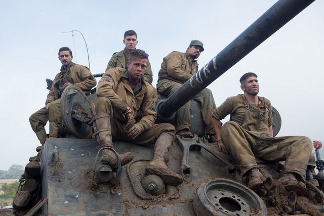 ドイツ大軍VS.兵士5人！ブラピ主演映画『フューリー』が11月に公開！