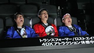 ダチョウ倶楽部『トランスフォーマー』4DX上映をお笑いウルトラクイズなみとお墨付き!