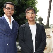 中井貴一、井伊直弼の墓前で映画『柘榴坂の仇討』の大ヒットを願う!
